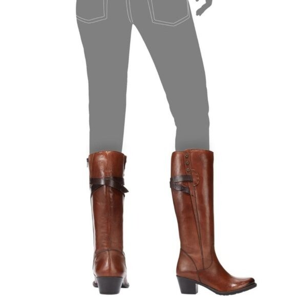 Clarks Maymie Stellar Knee High Boot (H69-10) - Picture 2 of 15